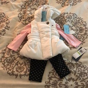 3 piece 3-6 month girls outfit